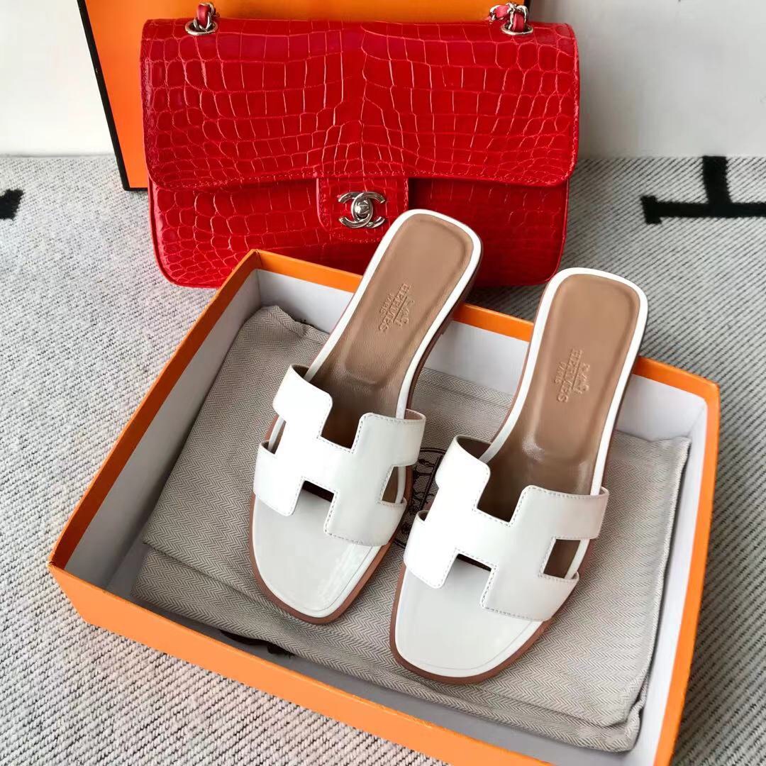 에르메스 올수공 오란 슬리퍼 샌들 페이던트 23